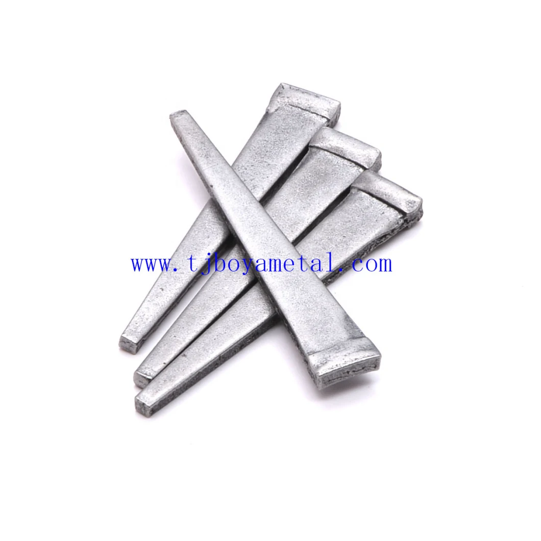 Chinese Factory Concrete Cut Masonry Nails Galvanized Steel Cut Nails for Building and Construction