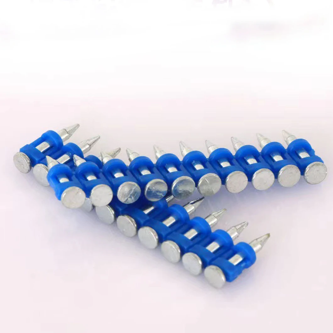 Plastic Strip Nail, Rive Pin Collated Shooting Concrete Gas Nail for Air Gun