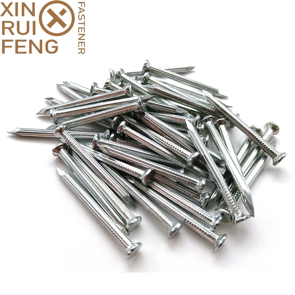 China Manufacturer Bulk and Box Package Diamond Point Concrete Nail